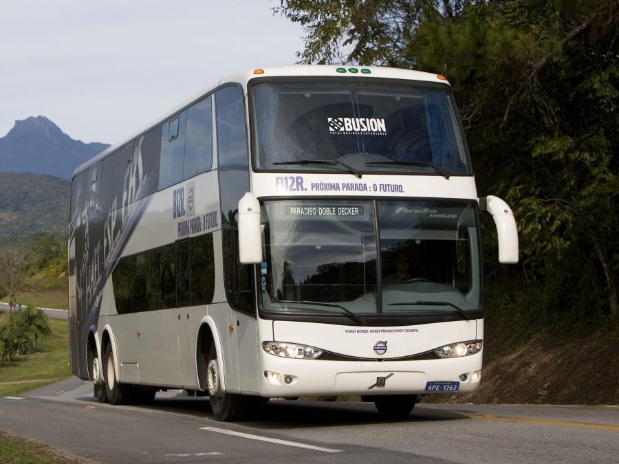  Volvo B12R Paradiso G6 1800 DD 6x2 by Marcopolo 2007 года  (фото 1 из 3)